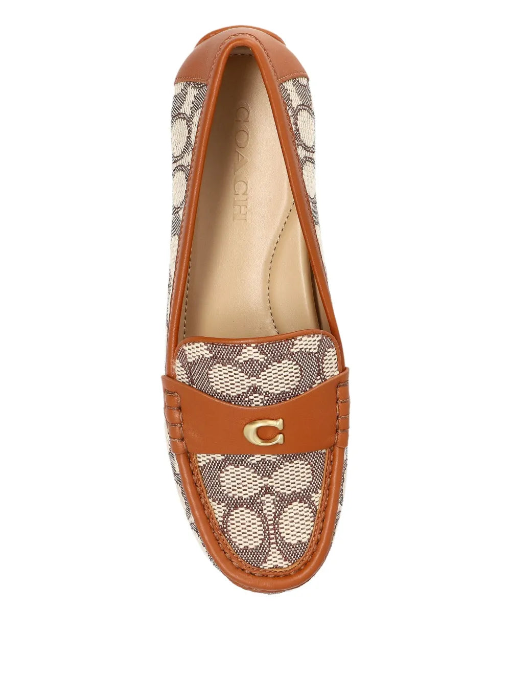 Coach Logo-Jacquard Loafers