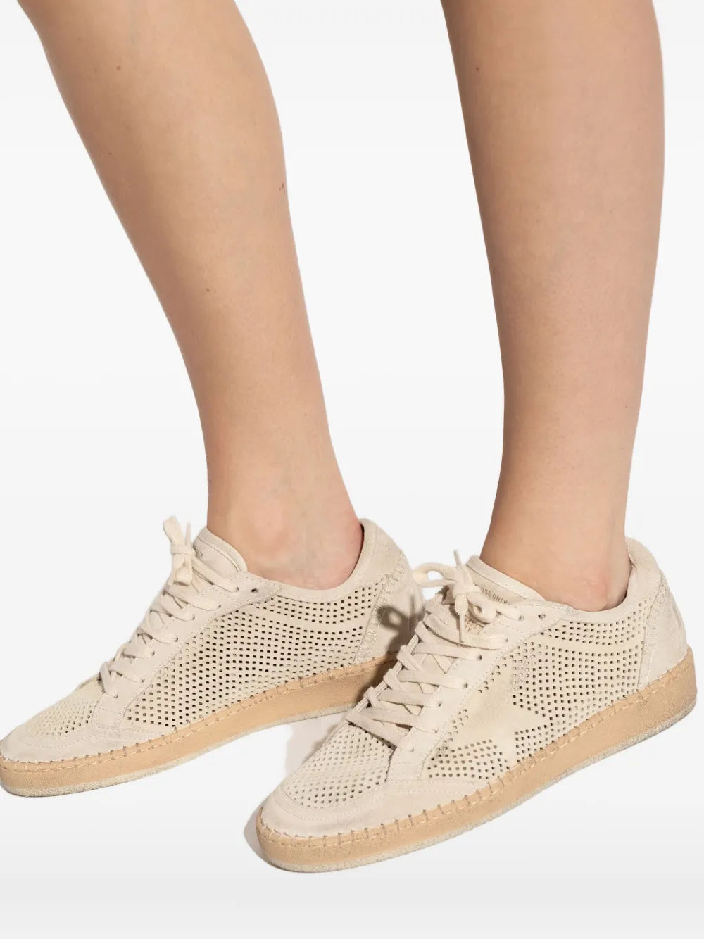 Golden Goose Perforated Star