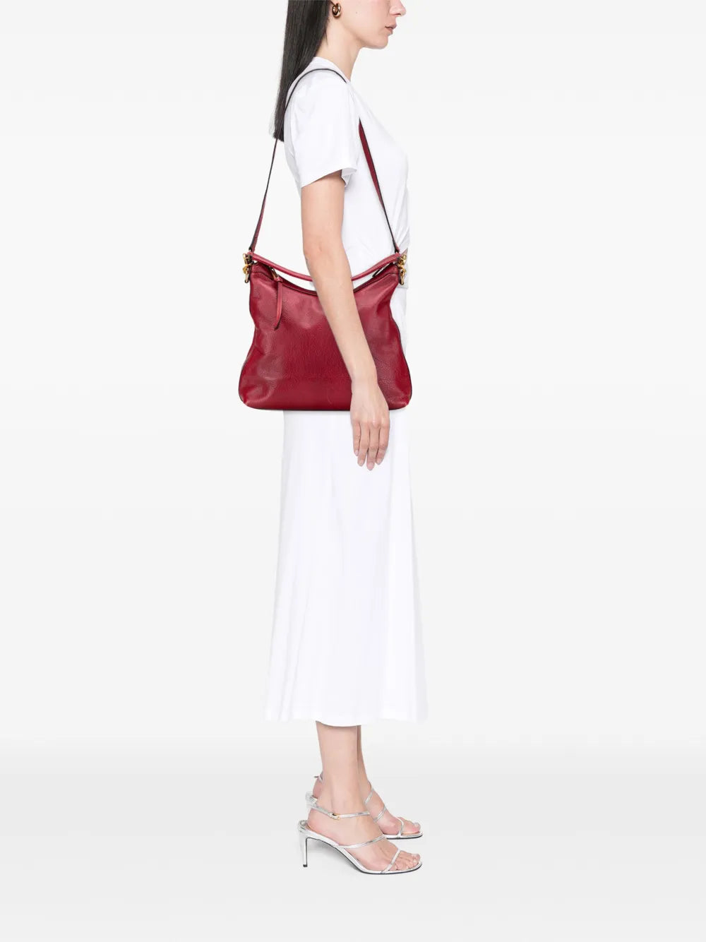 Pre-OwnedGucci Pre-Owned2000-2015 Small Grained Calfskin Miss GG satchel