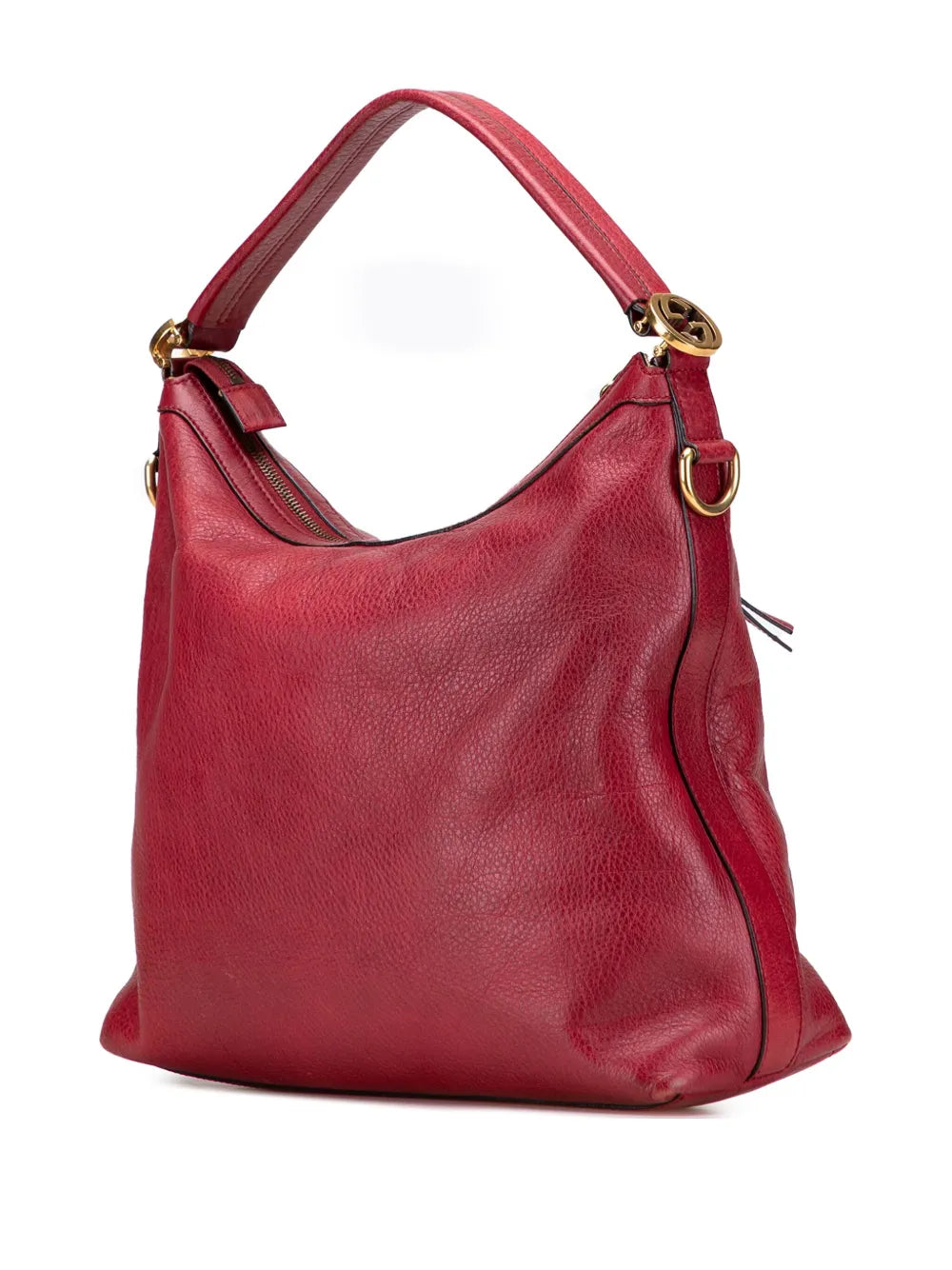 Pre-OwnedGucci Pre-Owned2000-2015 Small Grained Calfskin Miss GG satchel