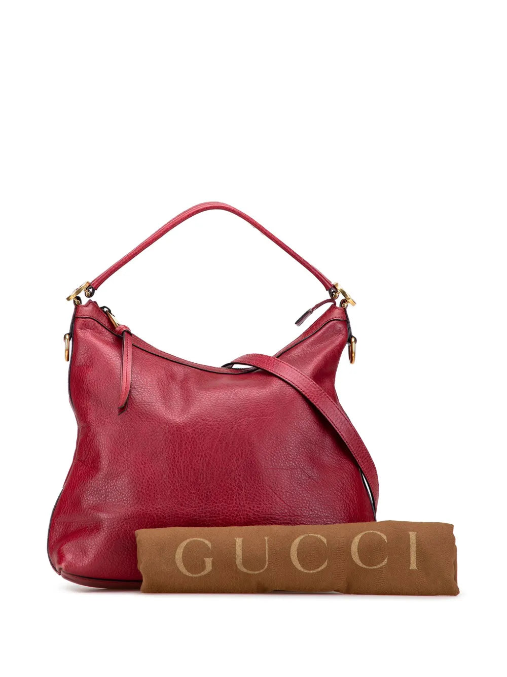 Pre-OwnedGucci Pre-Owned2000-2015 Small Grained Calfskin Miss GG satchel