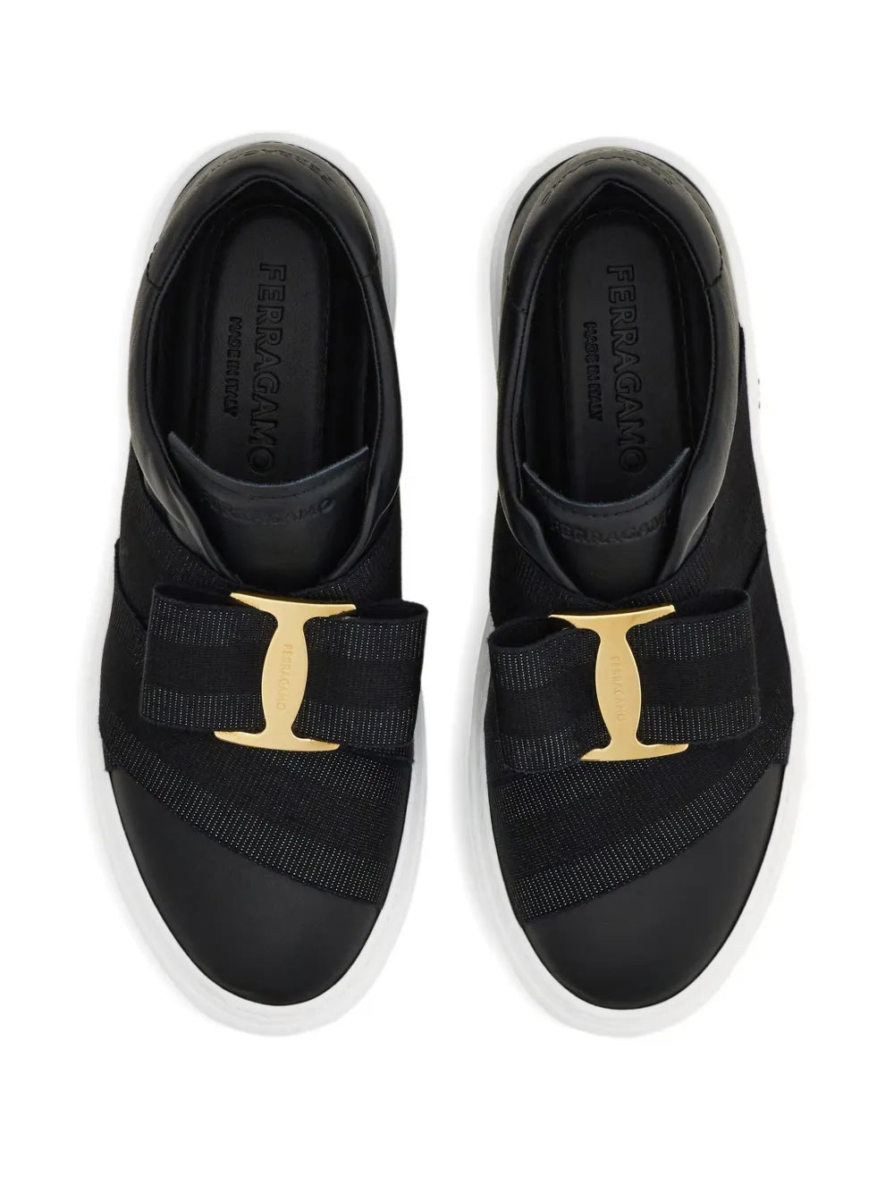 Ferragamo Bow Gancio Slip-On