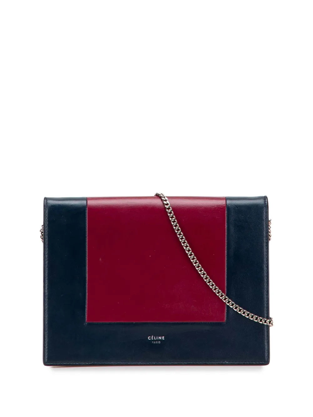Pre-OwnedCeline Pre-Owned2017 Leather Frame Wallet on Chain crossbody bag