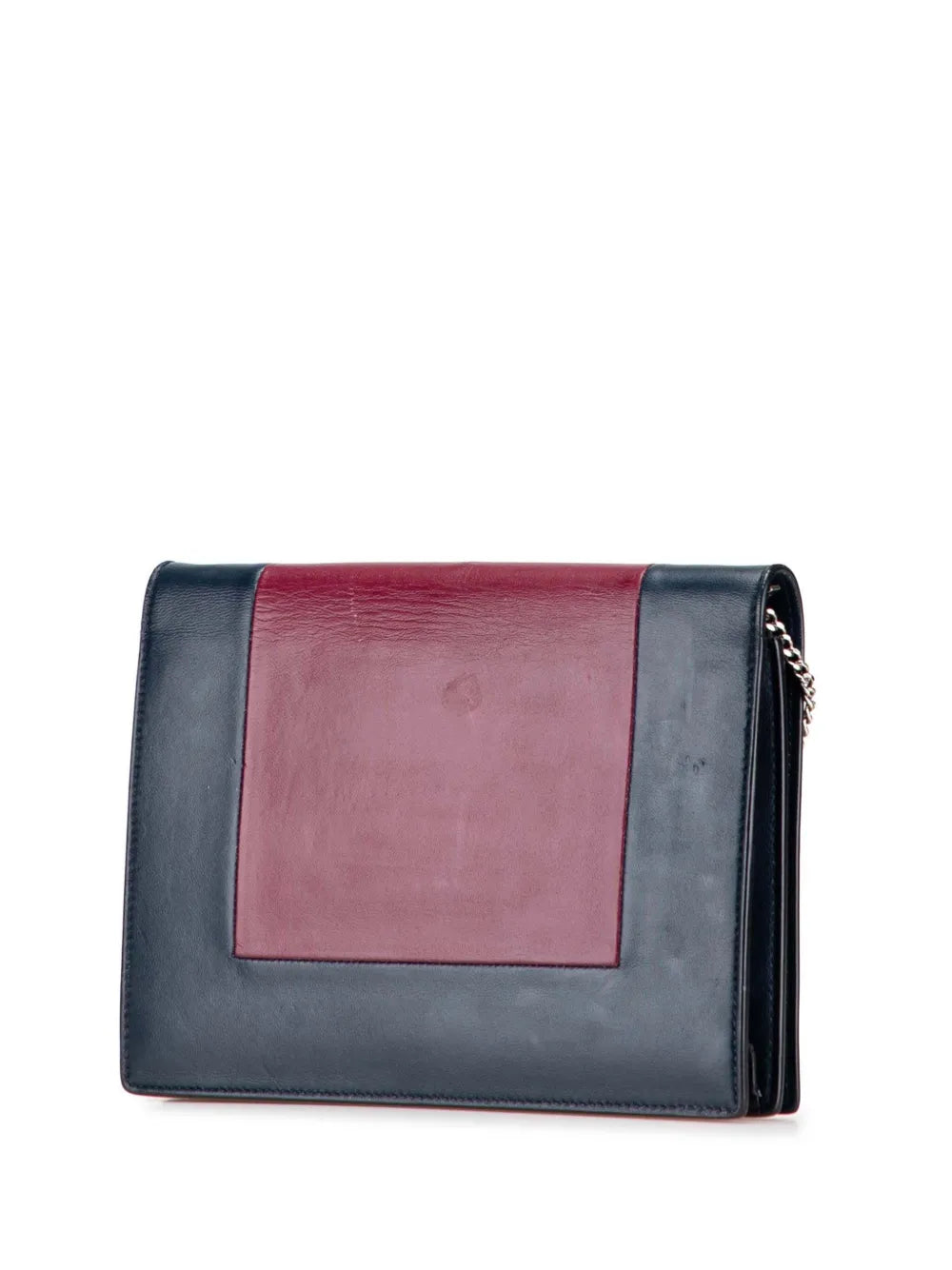 Pre-OwnedCeline Pre-Owned2017 Leather Frame Wallet on Chain crossbody bag