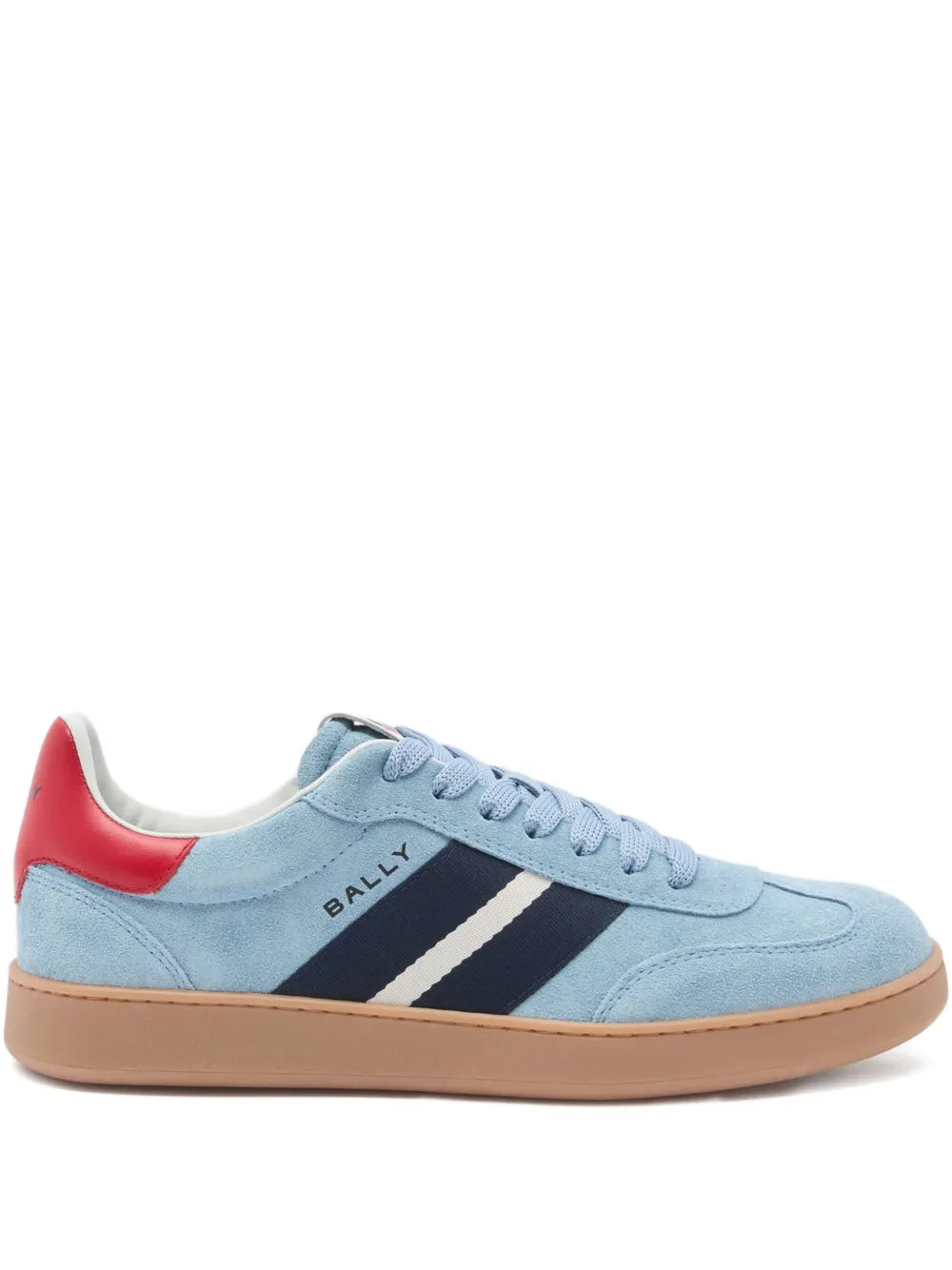 Bally Striped Suede