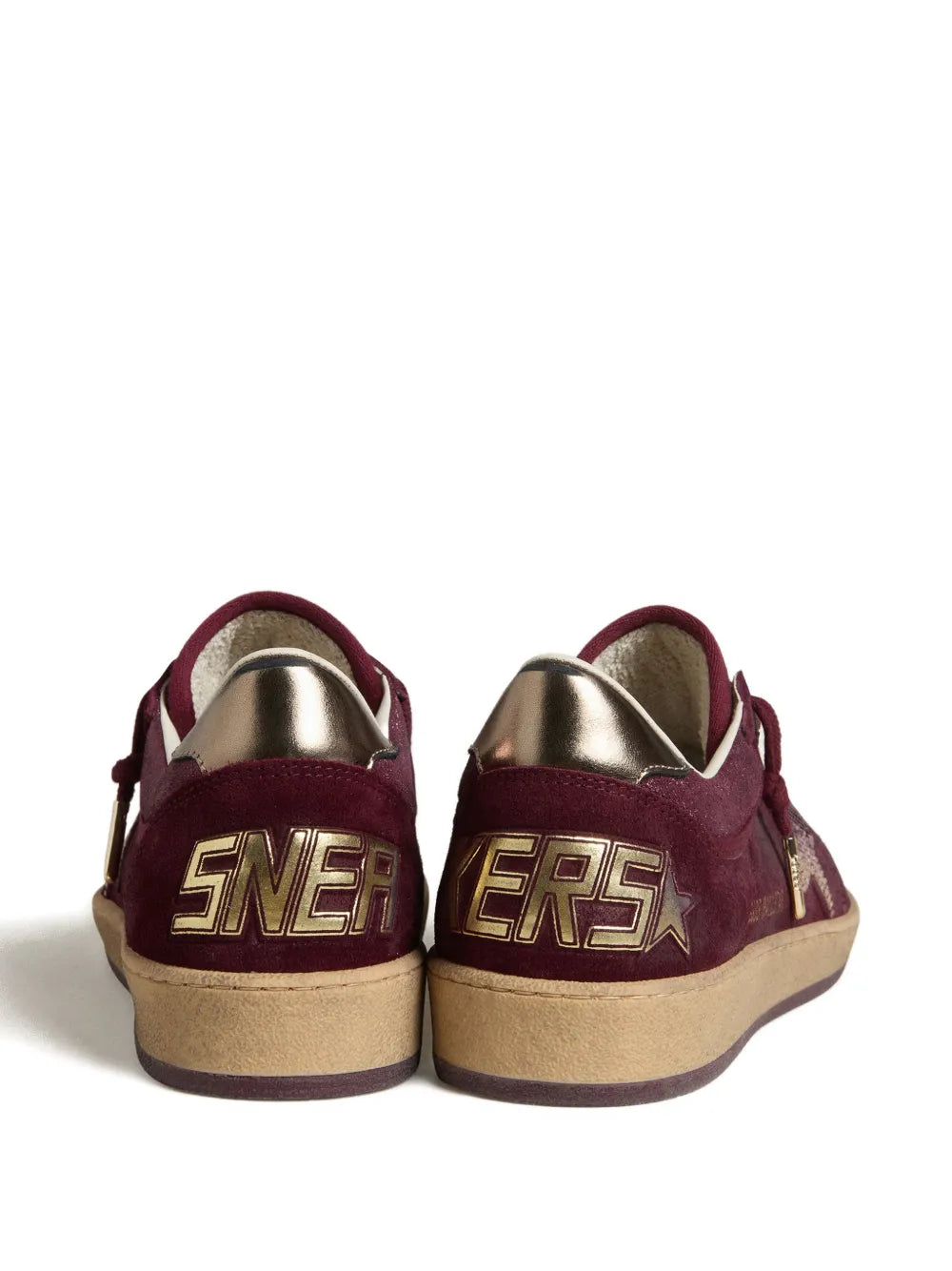 Golden Goose Ball Star Glittered