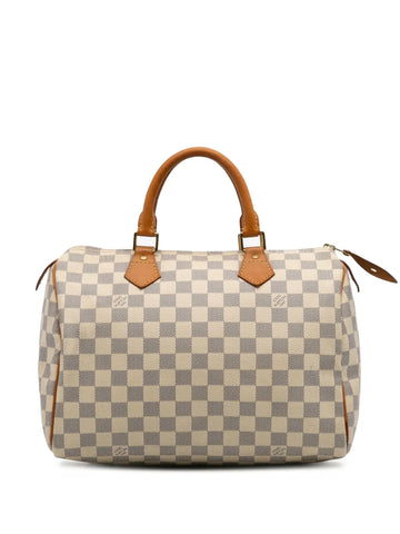 Pre-OwnedLouis Vuitton Pre-Owned2008 Damier Azur Speedy 30 boston bag