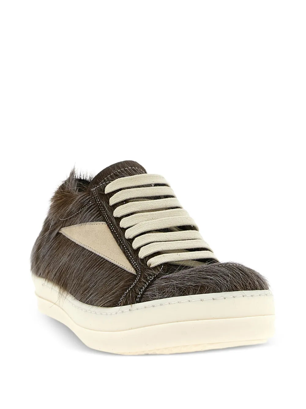 Rick Owens Concordians Hair-On Lace-Up