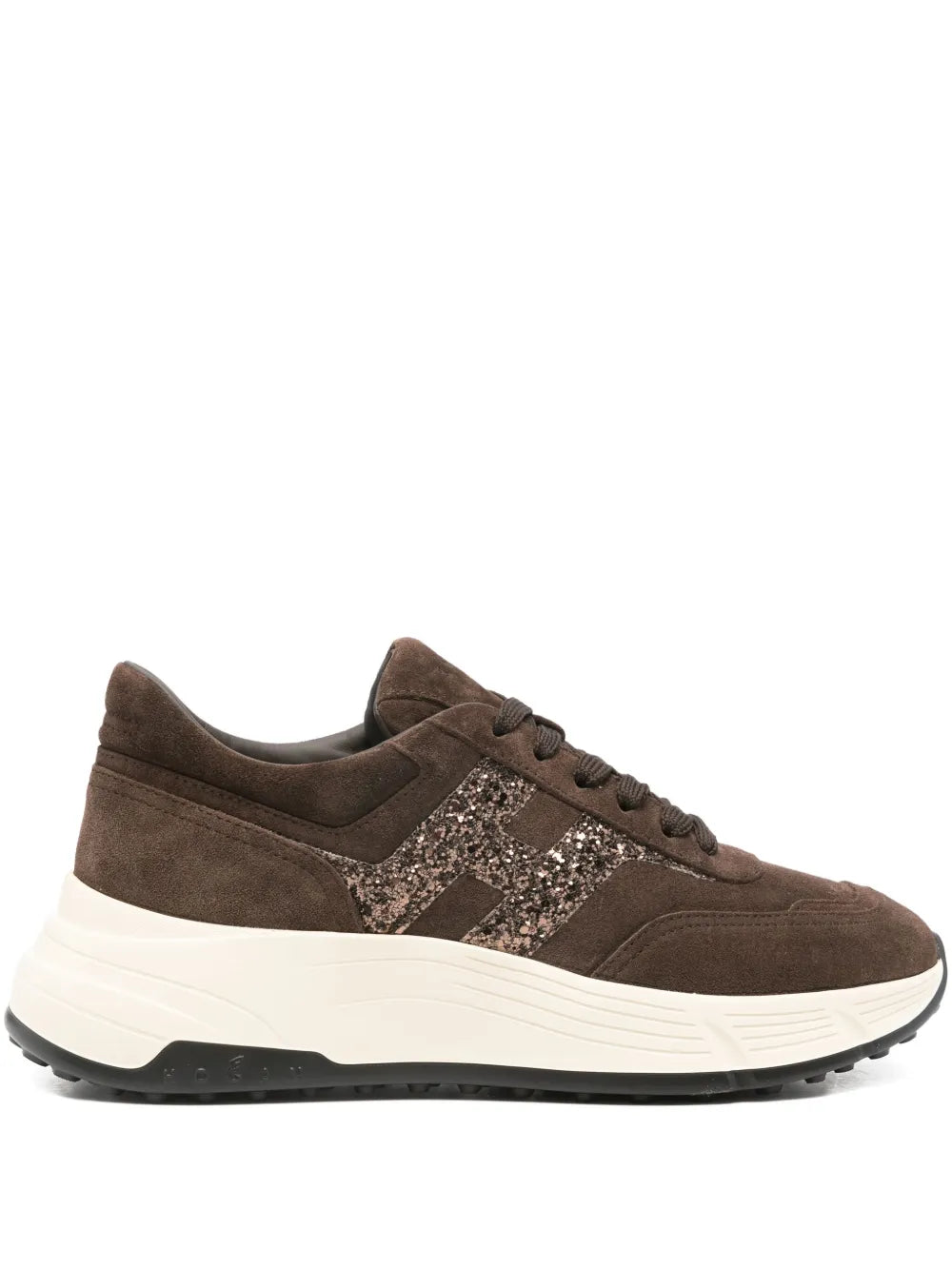 Hogan Glitter Logo Trainers