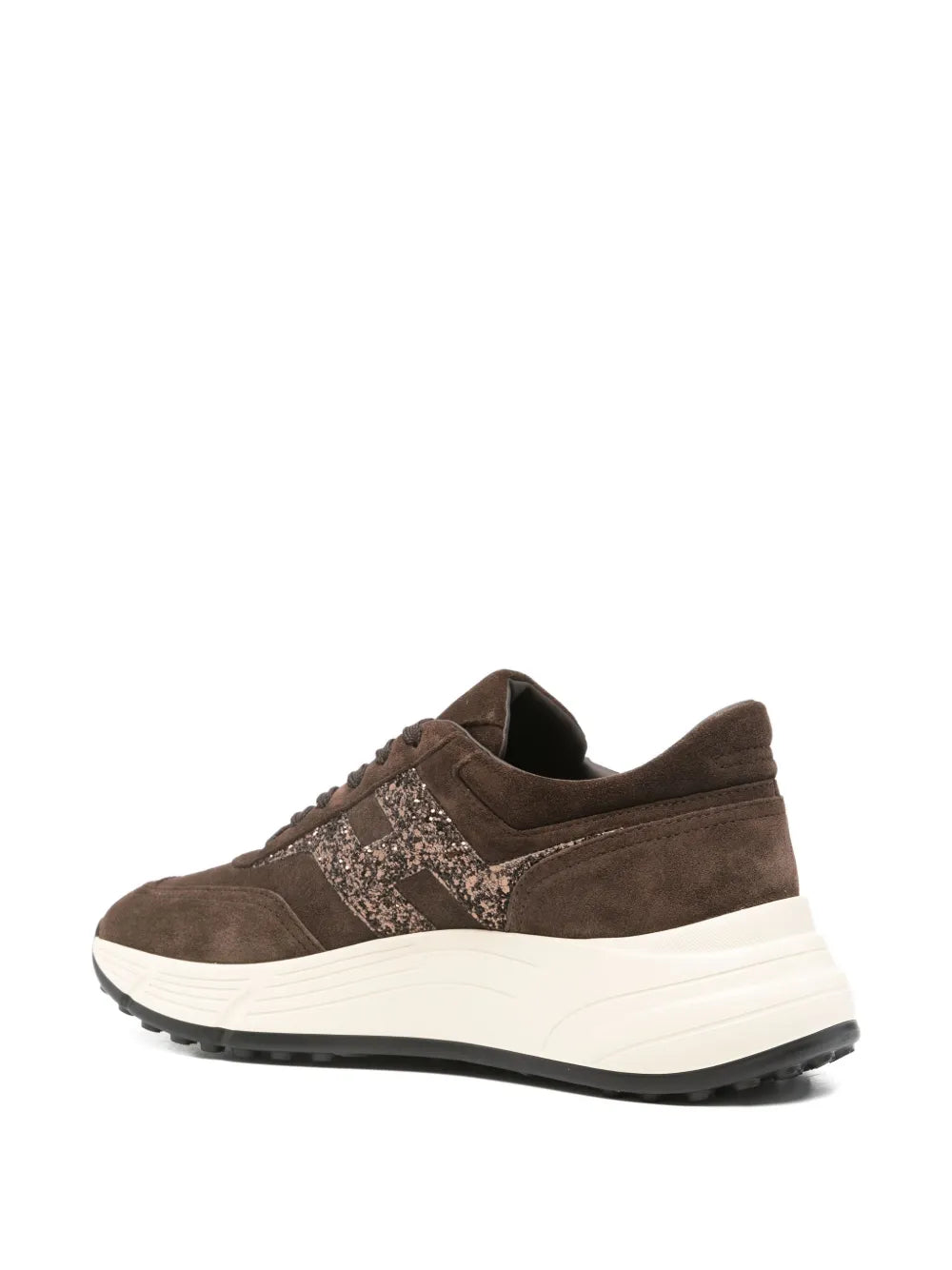 Hogan Glitter Logo Trainers