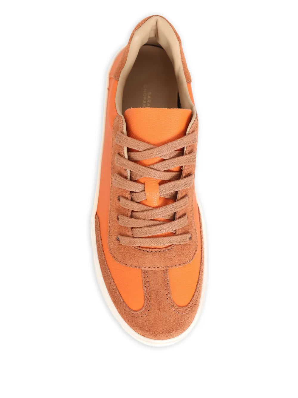 Sarah Chofakian White Light Lace-Up
