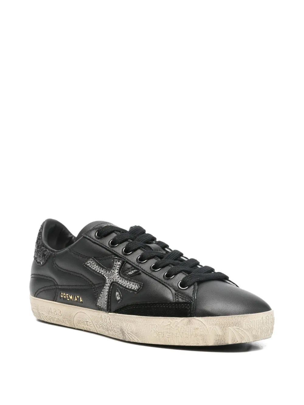 Premiata Steven Glitter-Panel