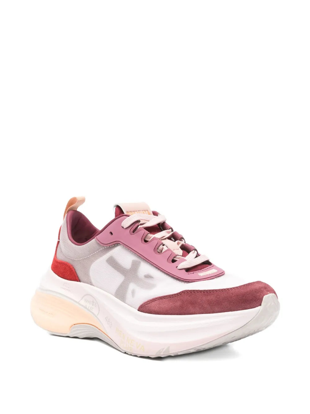 Premiata Hill 7856 Suede Panelled