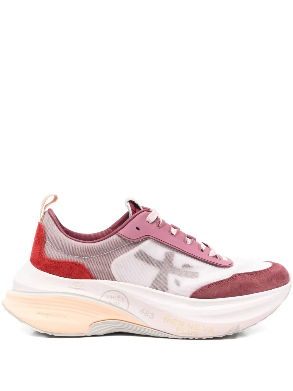 Premiata Hill 7856 Suede Panelled