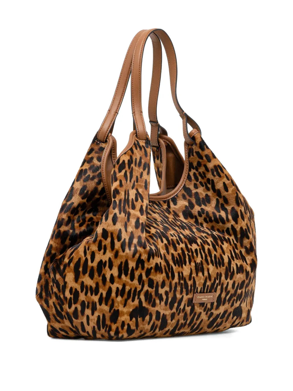 GIANNI CHIARINIDua leopard-print tote bag