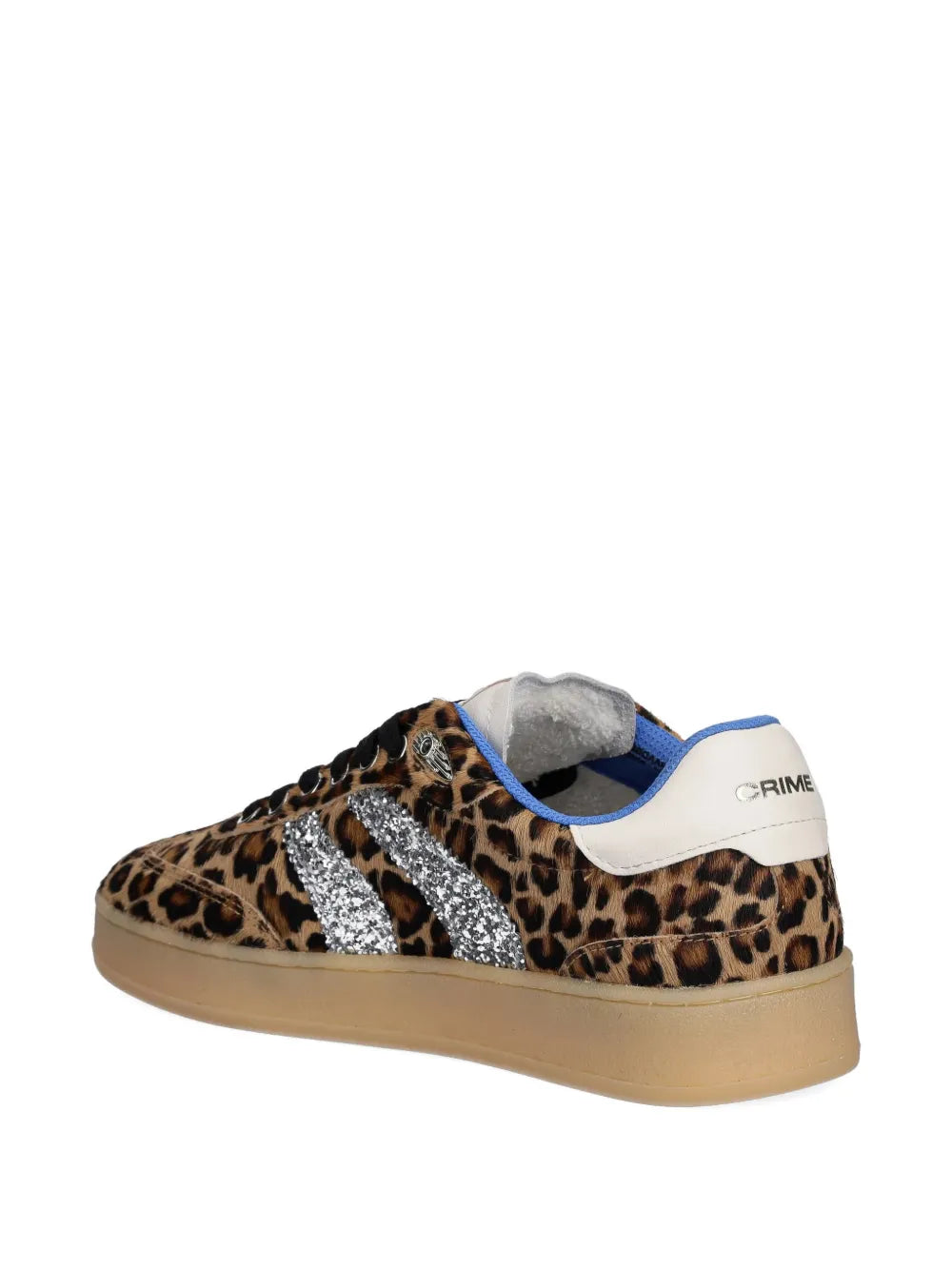 Crime London Leopard-Print Glitter-Detail