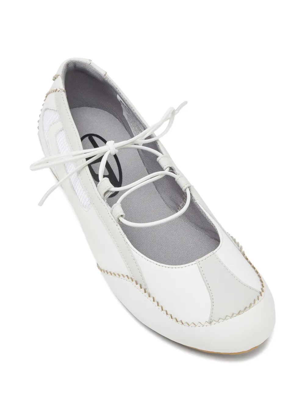 Diesel D-Mile Leather Flats