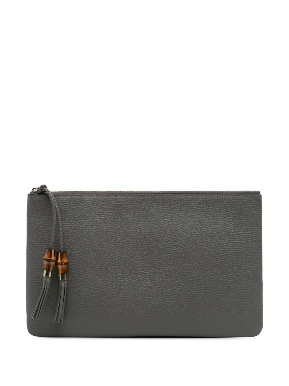 Pre-OwnedGucci Pre-Owned2016-2025 Calfskin Bamboo Tassel clutch bag