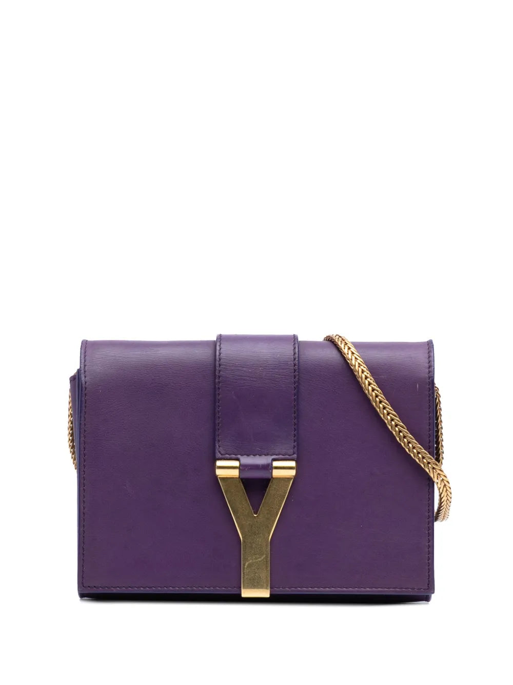 Pre-OwnedSaint Laurent Pre-Owned2013-2025 Mini Leather Chyc Ligne crossbody bag