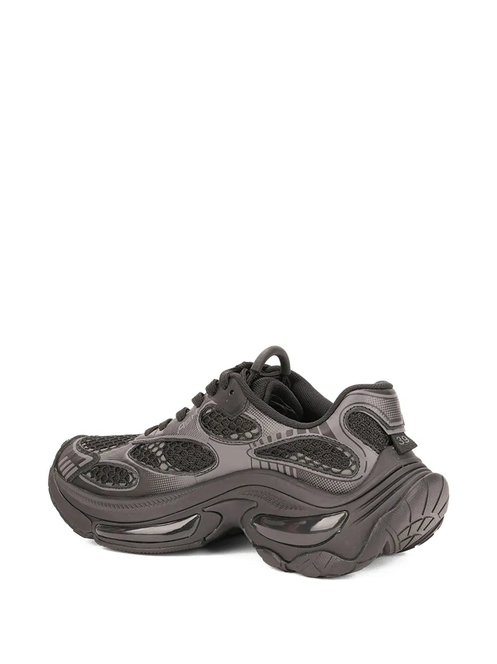 Ash Panelled Lace-Up