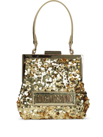 New SeasonLove Moschinosequin-embellishment top-handle tote bag