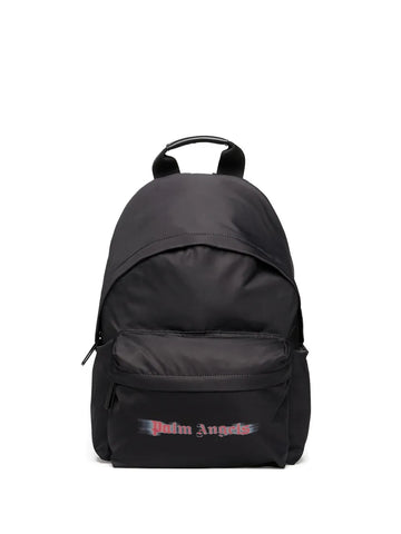 Palm Angels Kidsblurred-logo backpack