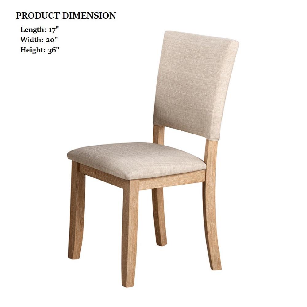Modern Dining Chairs with Padded Seats and Backrests