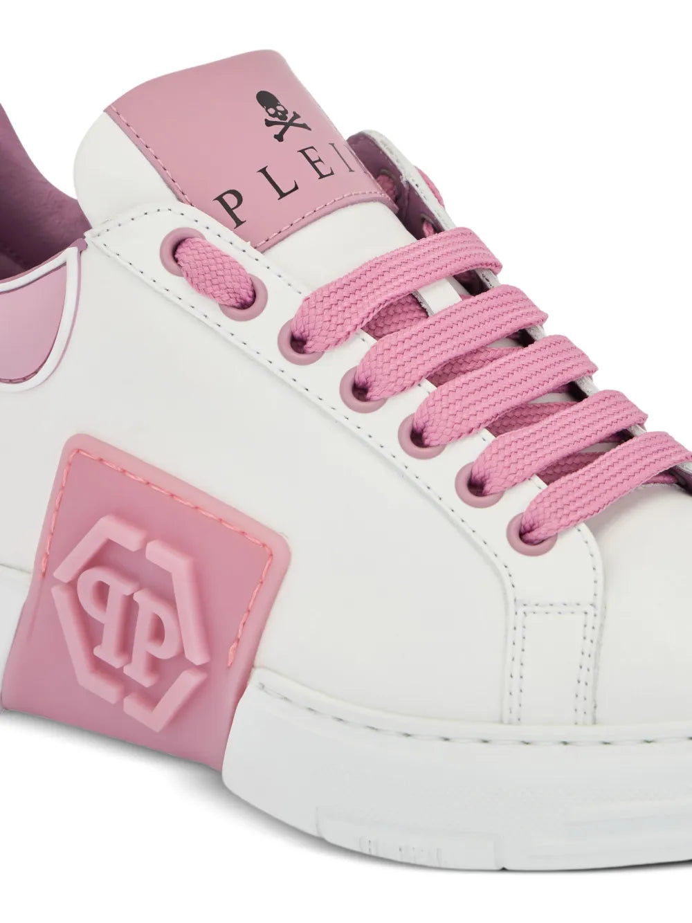 Philipp Plein Phantom Kick$ Logo-Plaque Low-Top