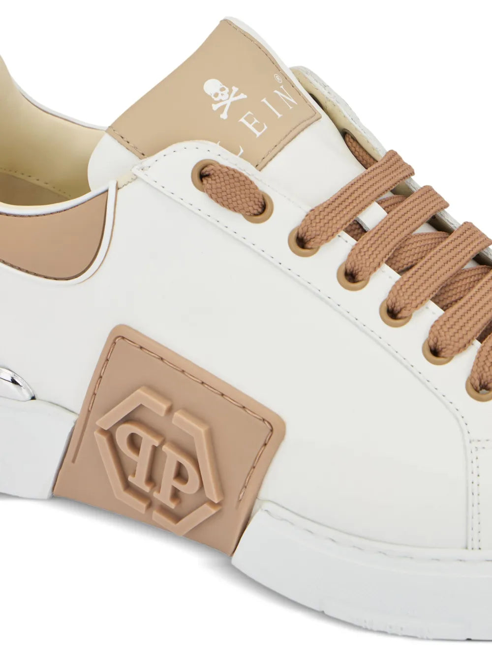 Philipp Plein Phantom Kick$ Logo-Plaque Low-Top