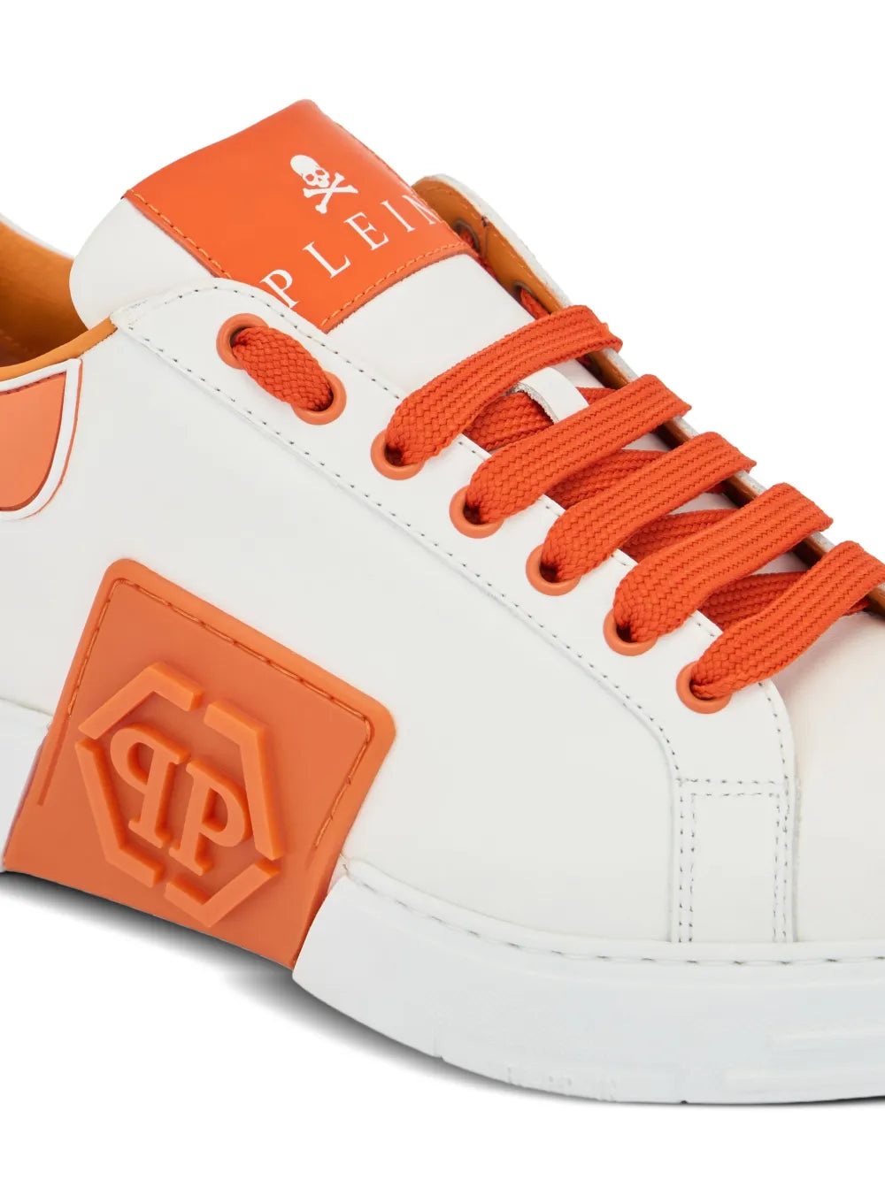 Philipp Plein Phantom Kick$ Logo-Plaque Low-Top