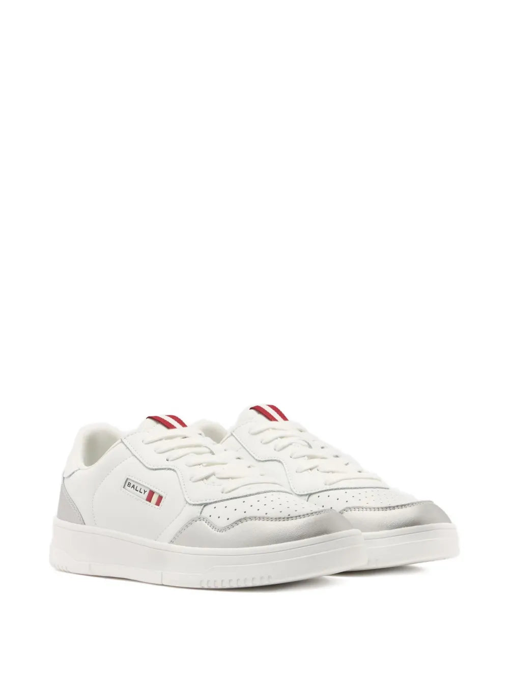 Bally Perforated Jasper Leather