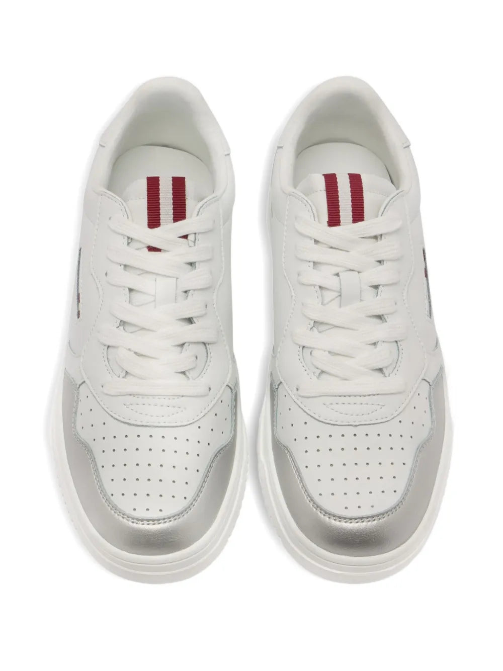 Bally Perforated Jasper Leather