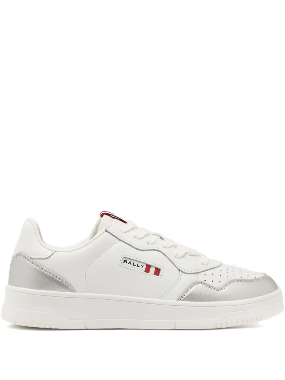 Bally Perforated Jasper Leather