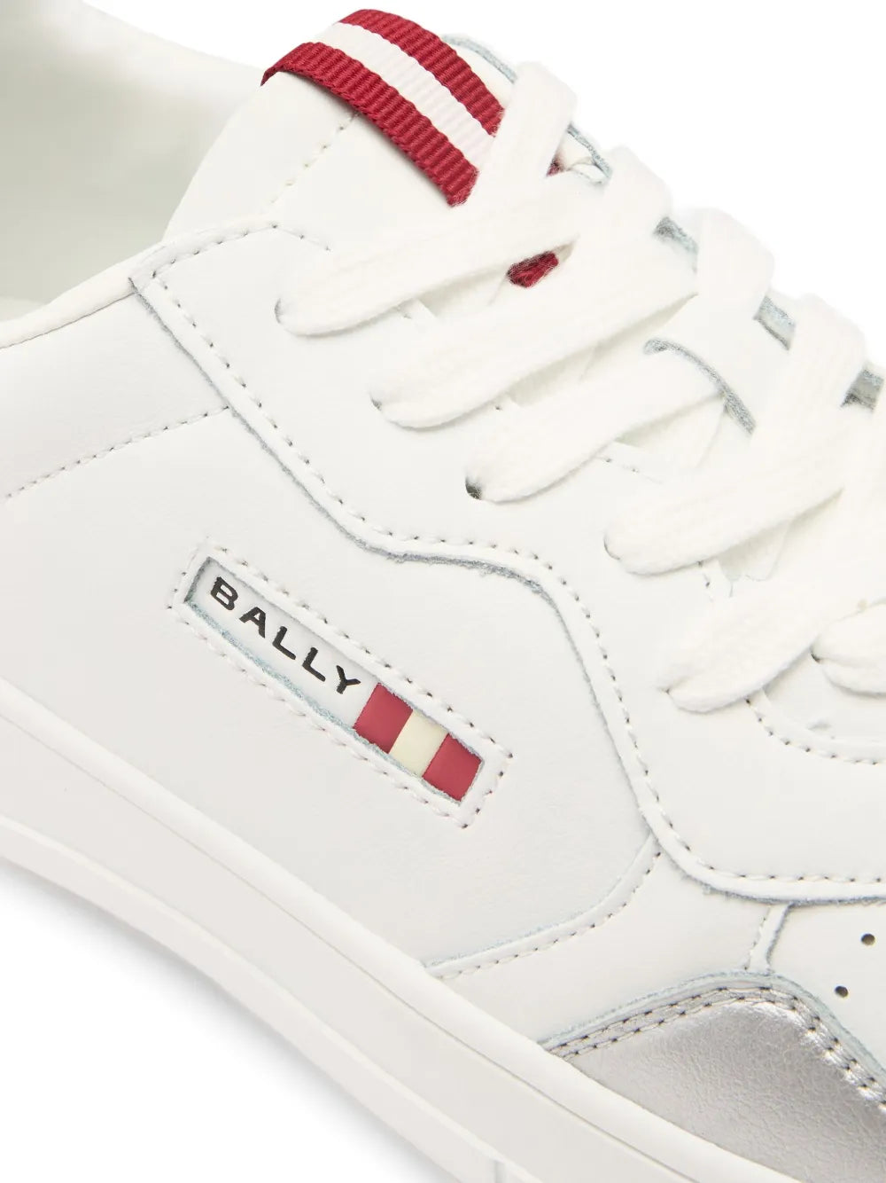 Bally Perforated Jasper Leather