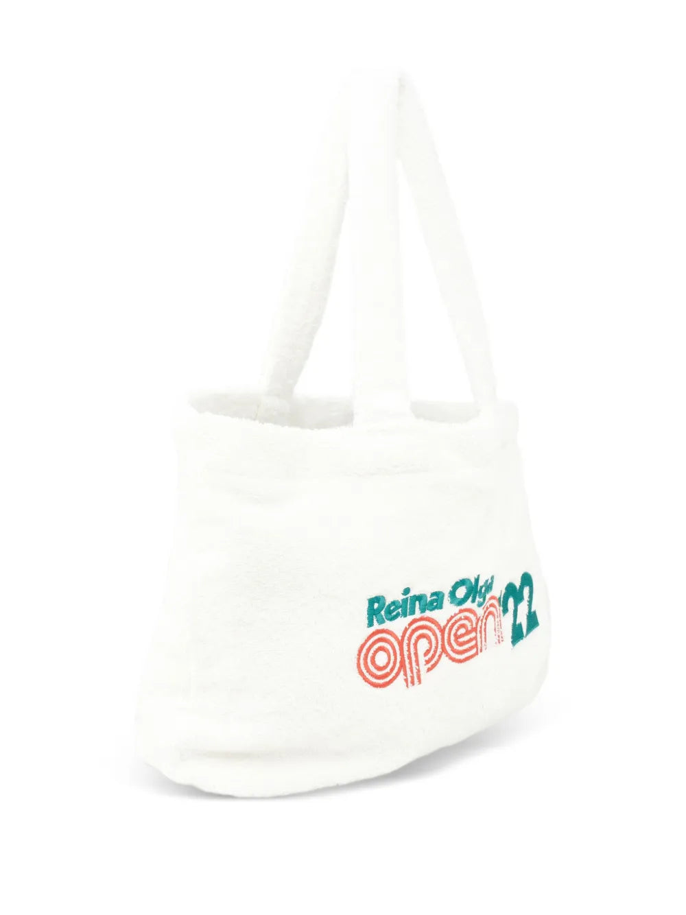 Reina Olgalogo-embroidery beach bag