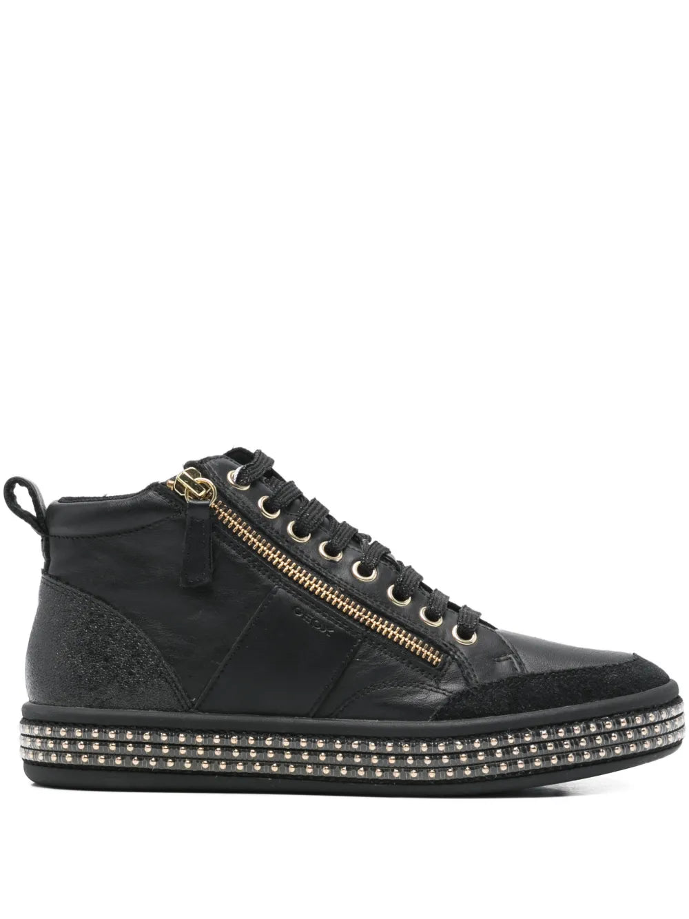 Geox Leelu Zip-Up Embellished