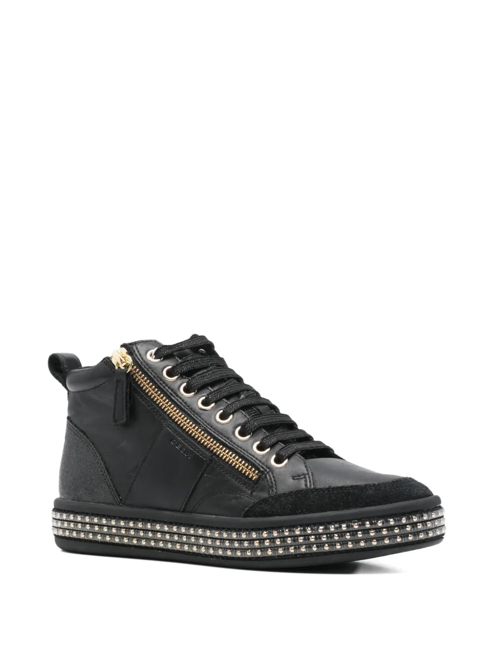 Geox Leelu Zip-Up Embellished