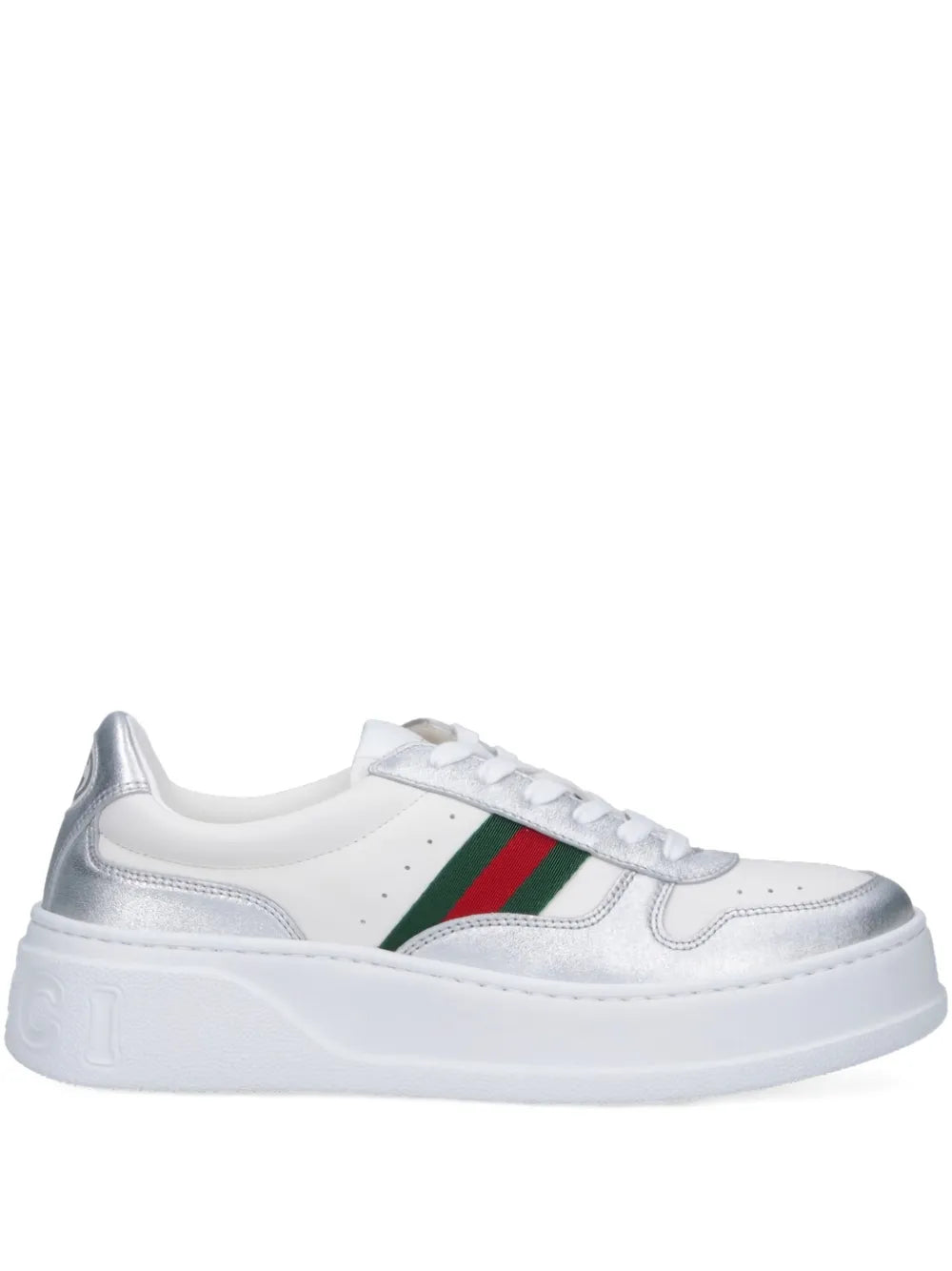 Gucci Logo-Lettering Leather