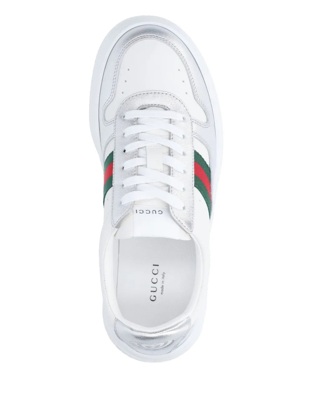Gucci Logo-Lettering Leather
