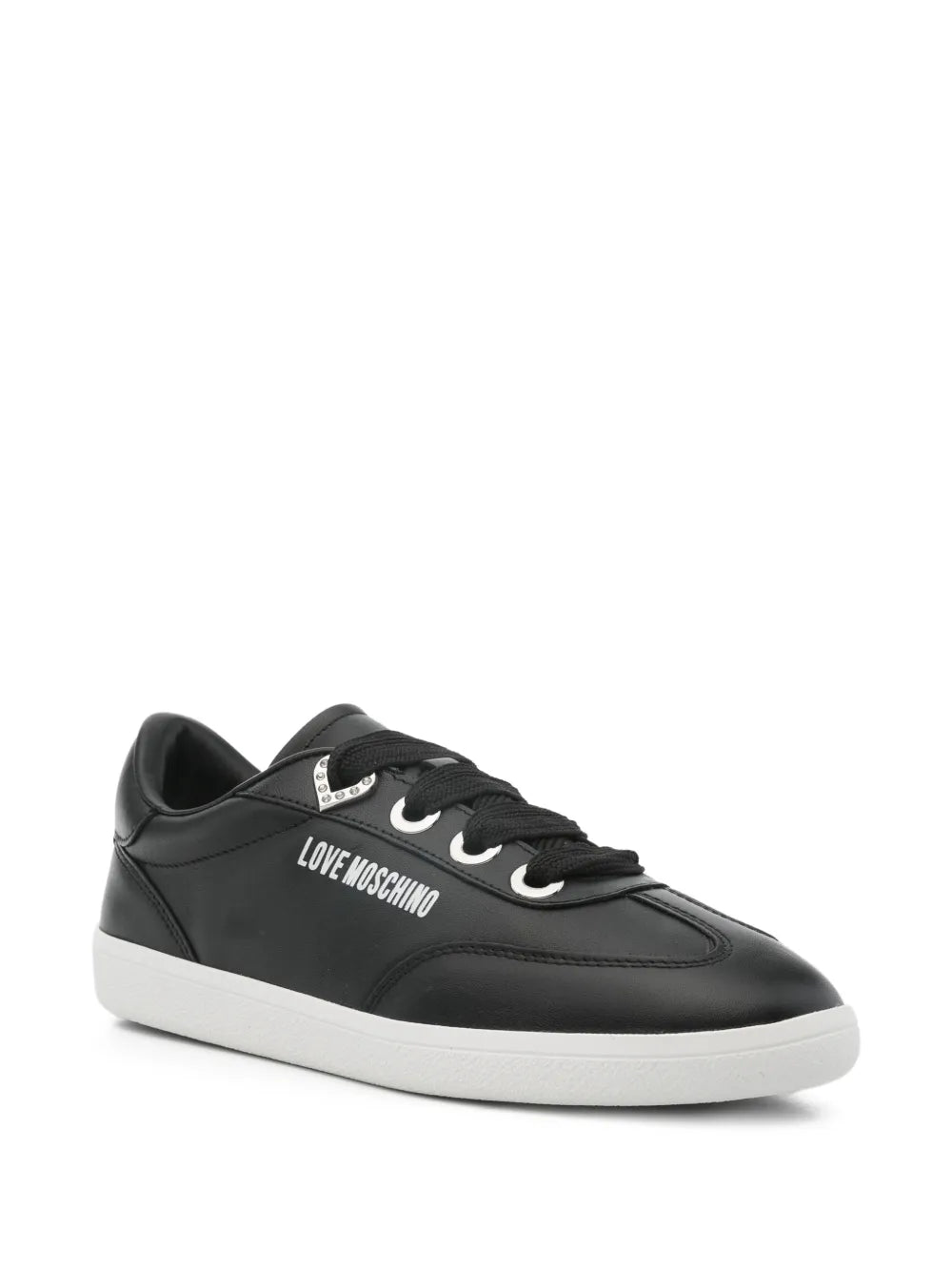 Love Moschino Logo-Detail Leather