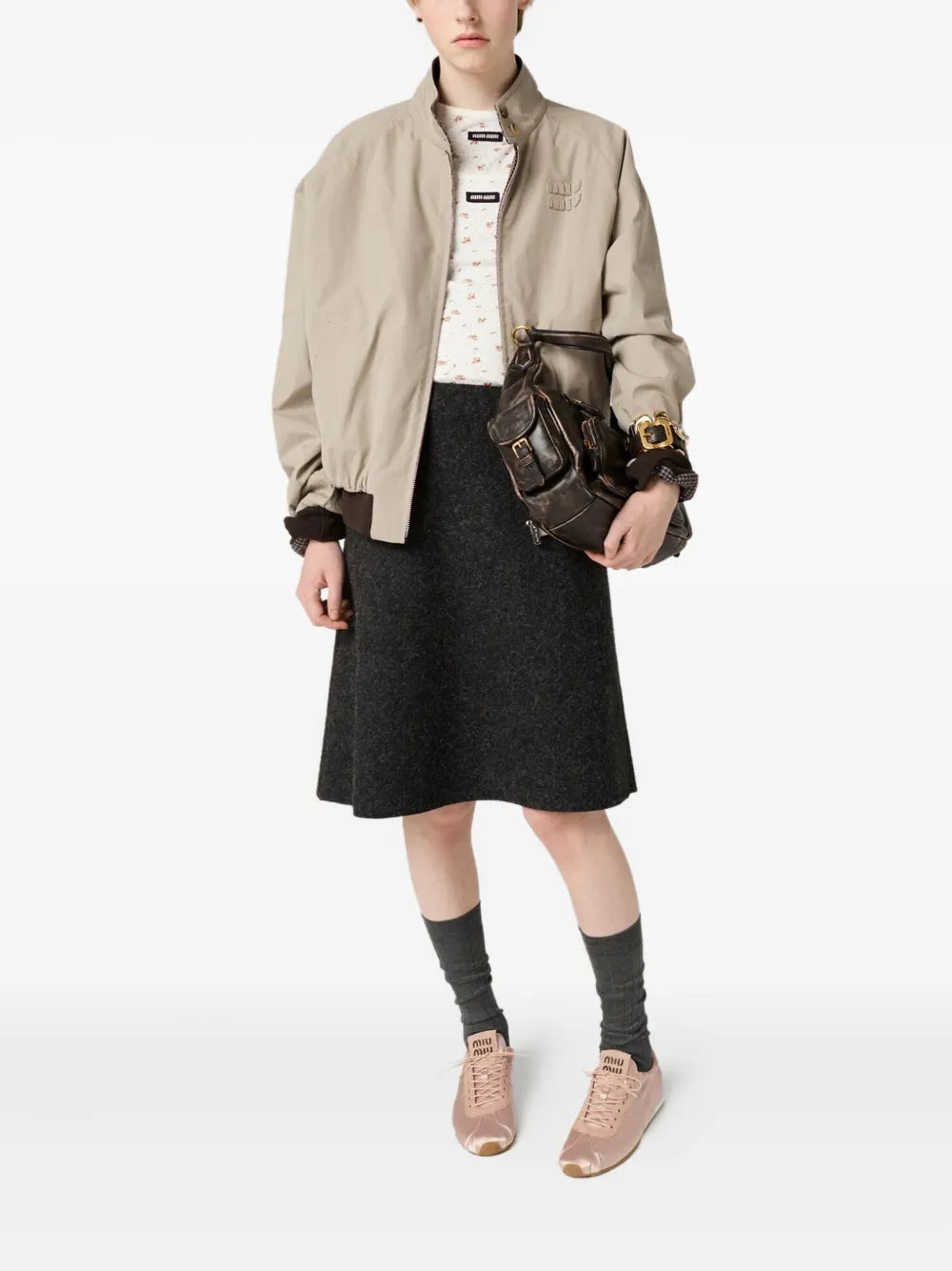 Miu Miu Plume Satin