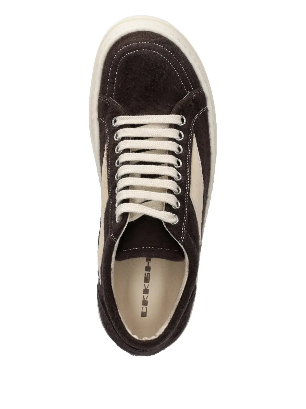 Rick Owens DRKSHDW Vintage Sneaks Brushed-Effect