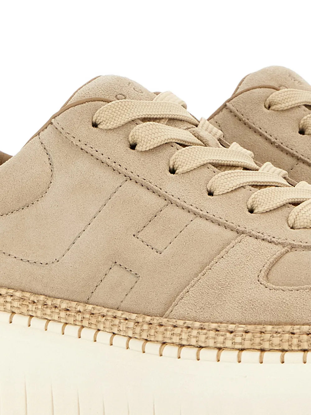 Hogan Suede Platform