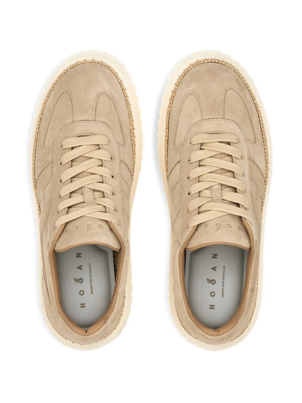 Hogan Suede Platform