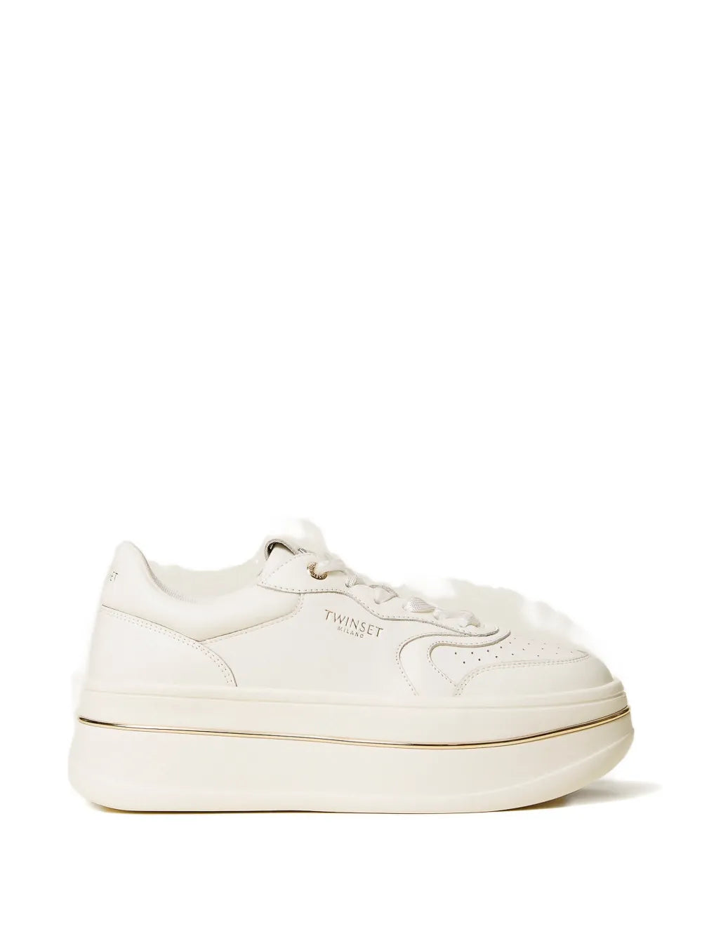 TWINSET Lace-Up Platform