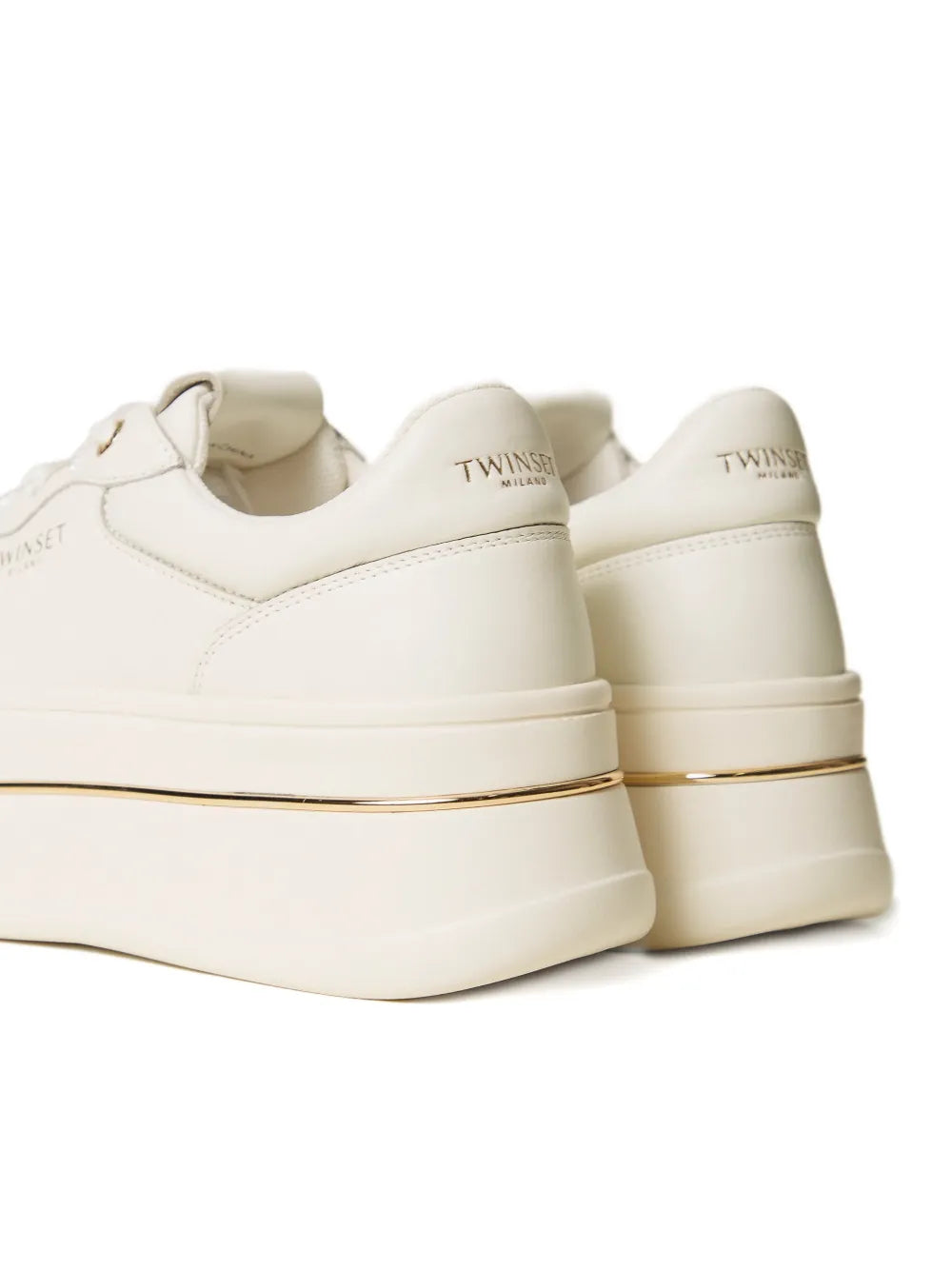 TWINSET Lace-Up Platform