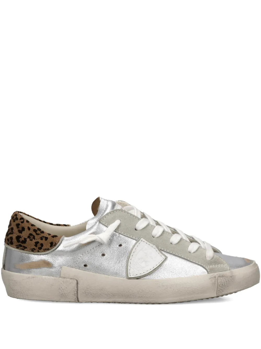Philippe Model Paris Prsx Leopard-Print Low Trainers