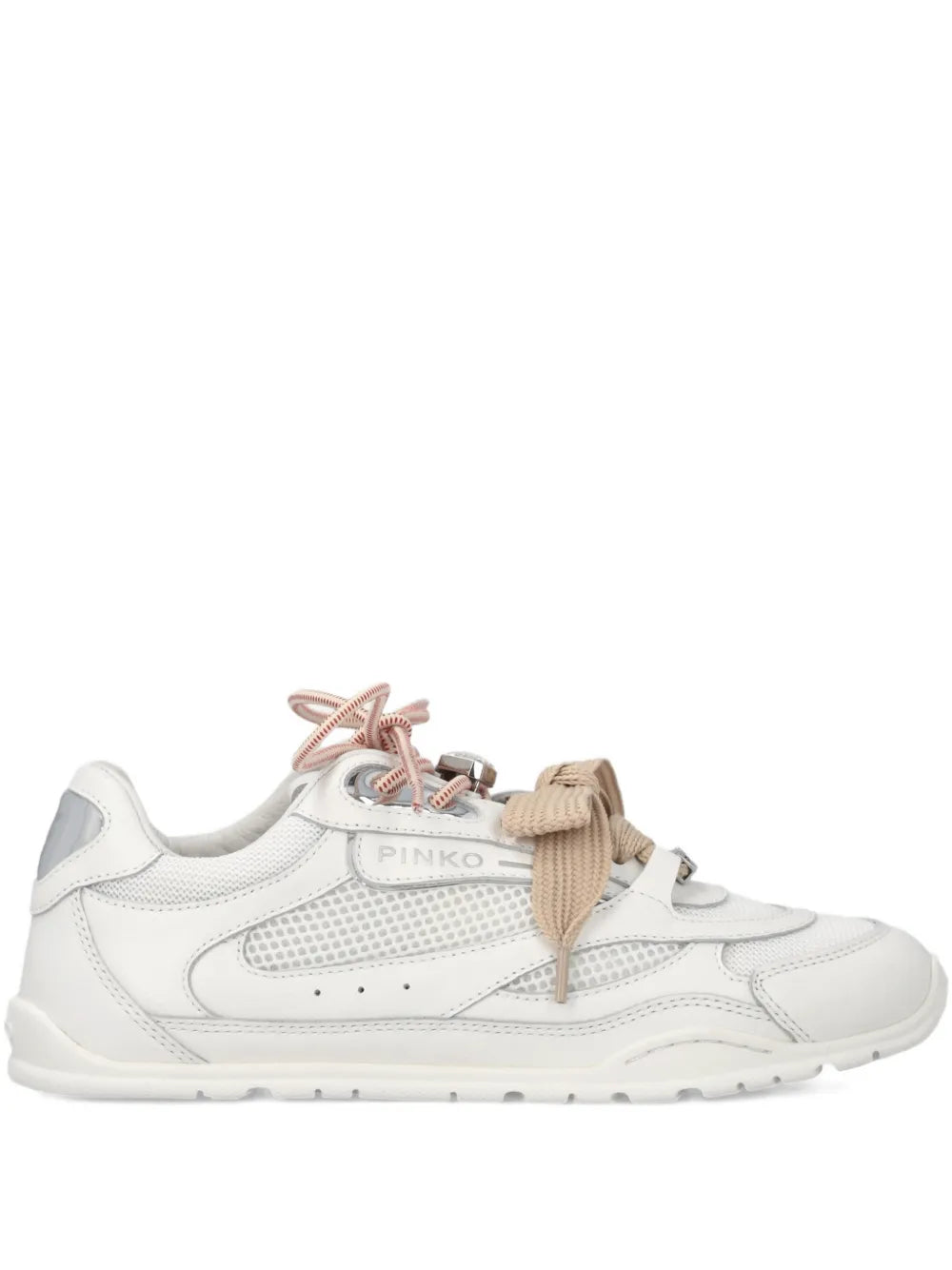 PINKO Logo-Lettering Lace-Up