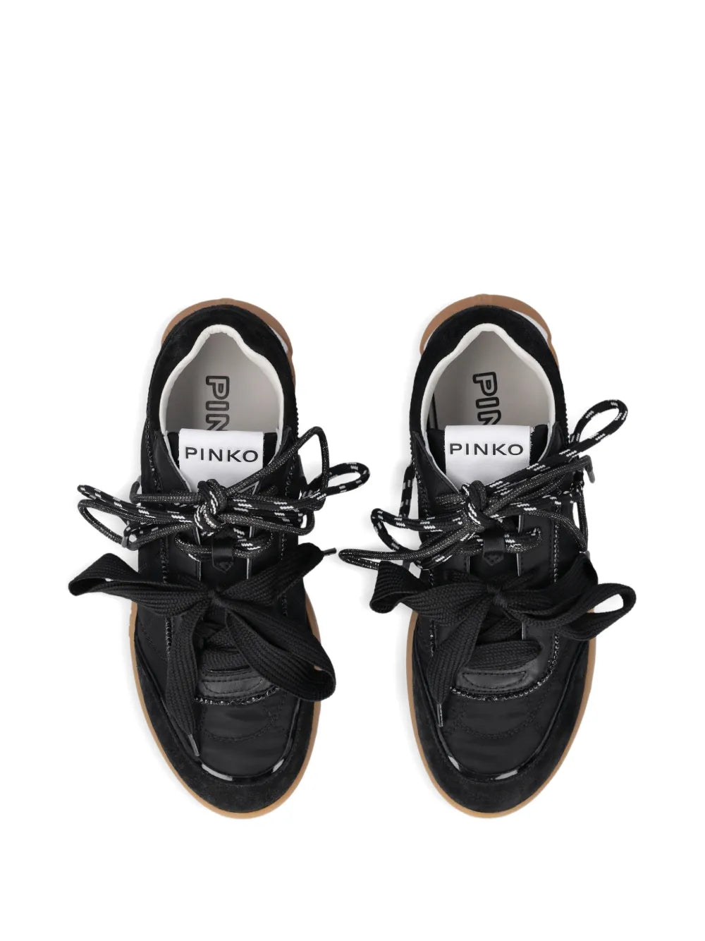 PINKO Lace-Up Black