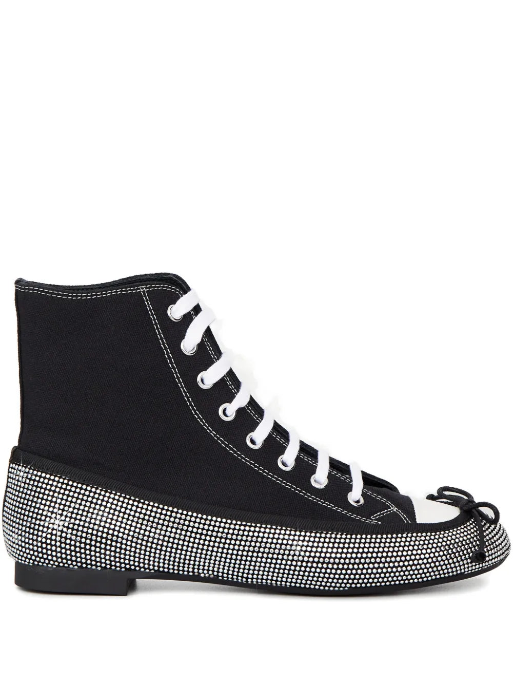 Marco De Vincenzo Crystal-Embellished Lace-Up